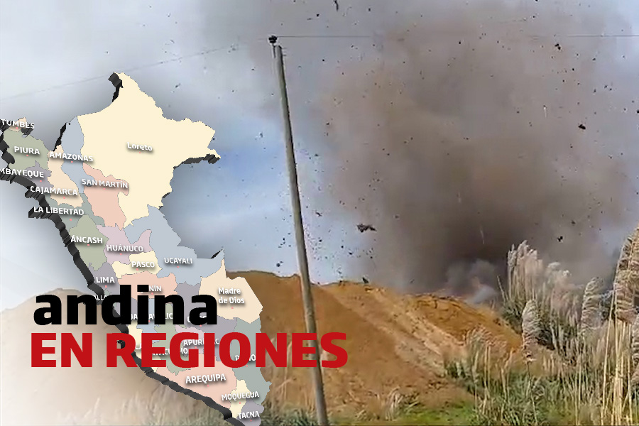 Andina en regiones: destruyen 45 campamentos de minería ilegal en La Libertad